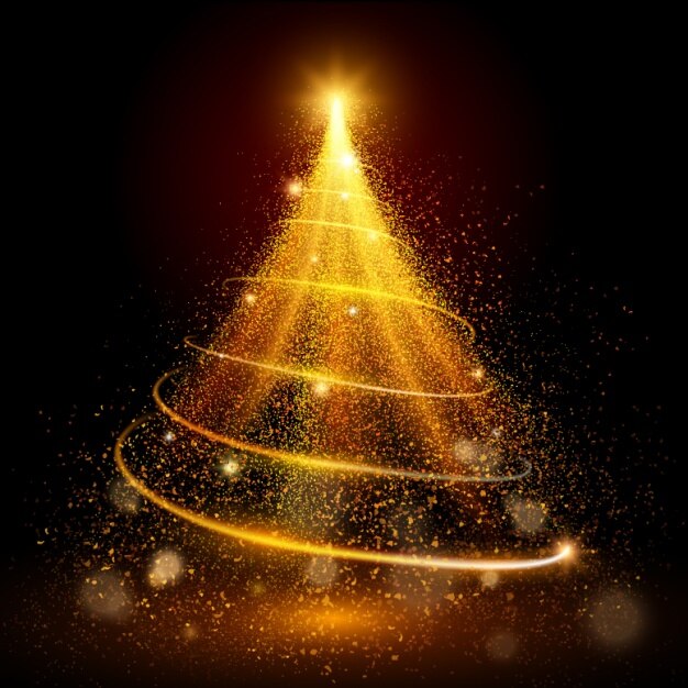 Vector gratuito diseño de fondo navideño