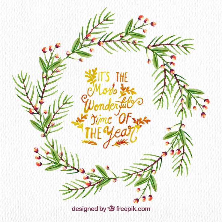 Vector gratuito diseño de fondo navideño