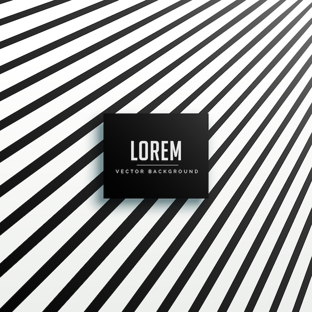 diseño de fondo negro líneas de perspectiva