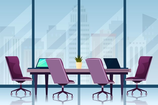 Diseño de fondo de oficina