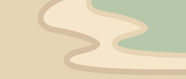 Diseño de fondo de ondas abstractas vectoriales
