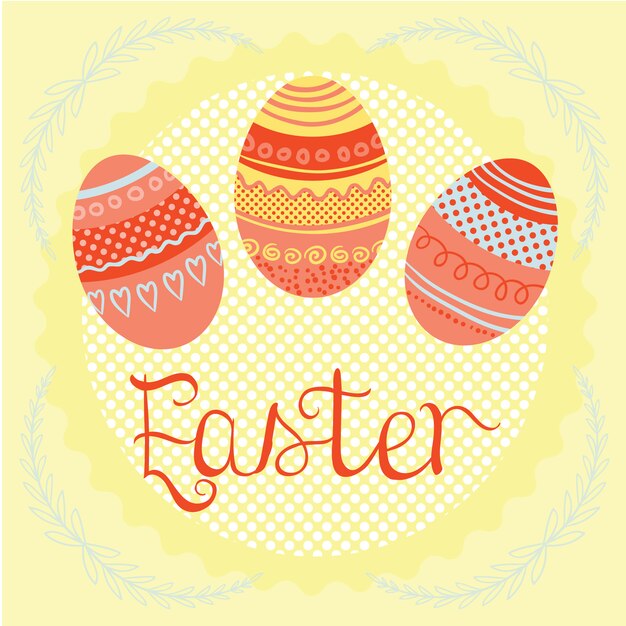 Diseño de fondo de pascua