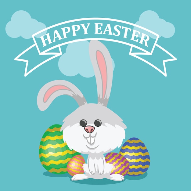 Diseño de fondo de pascua