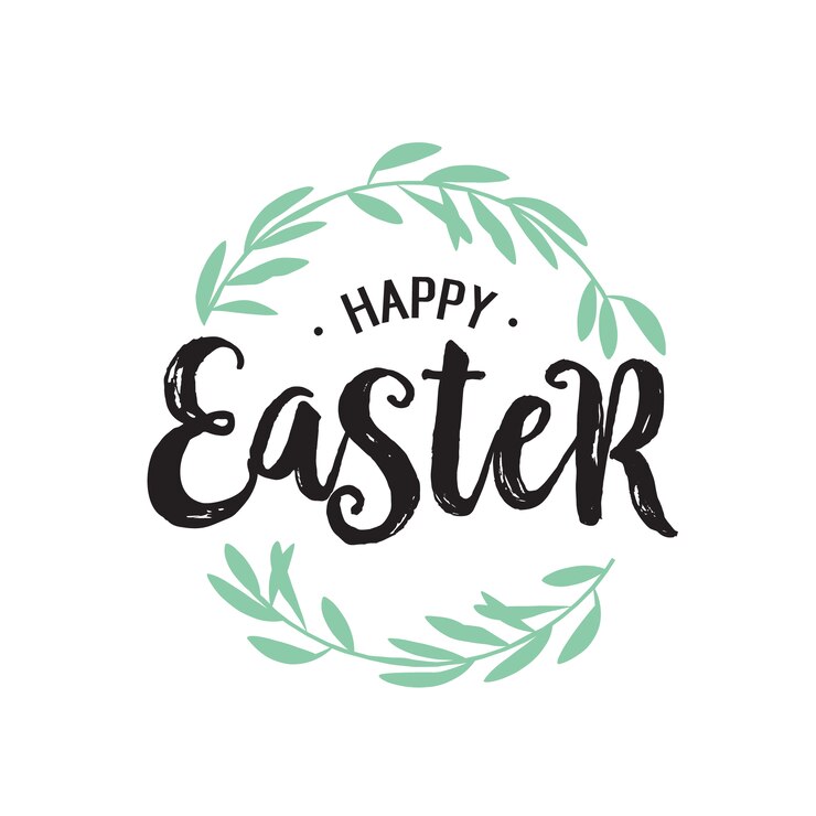 Vector gratuito diseño de fondo de pascua