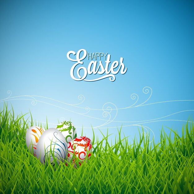 Diseño de fondo de pascua