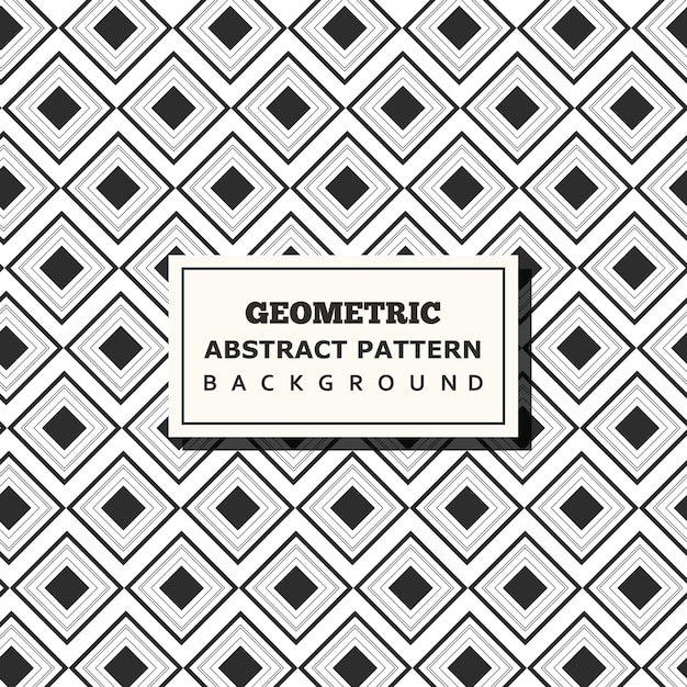 Diseño de fondo de patrón geométrico de vector