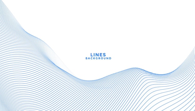 diseño de fondo de patrón de línea de rayas onduladas abstractas y desordenadas