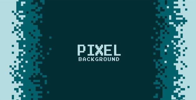 Diseño de fondo de píxeles de estilo de juego