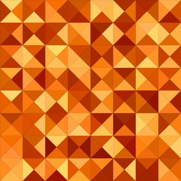 Diseño de fondo poligonal a color