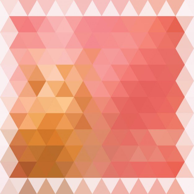 Diseño de fondo poligonal colorido
