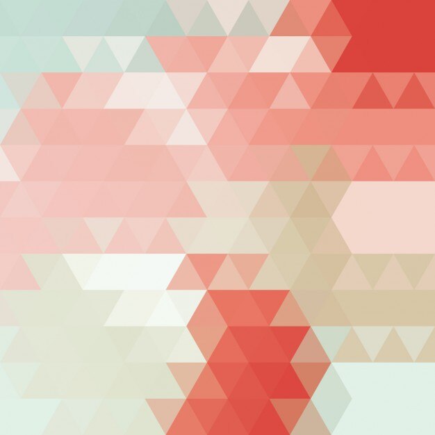 Diseño de fondo poligonal multicolor