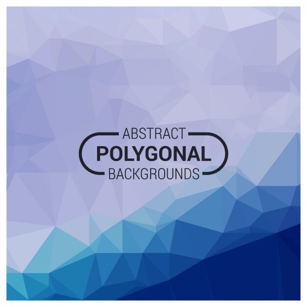 Diseño de fondo poligonal