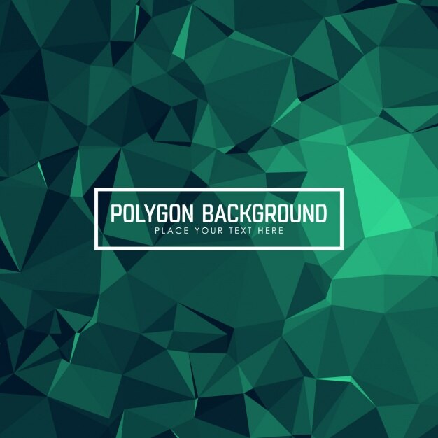 Diseño de fondo poligonal