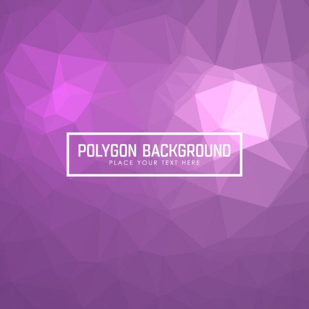 Diseño de fondo poligonal