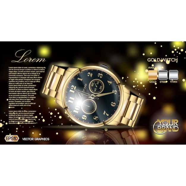 Diseño de fondo de reloj