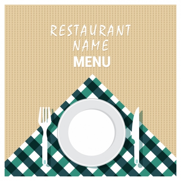 Vector gratuito diseño de fondo de restaurante