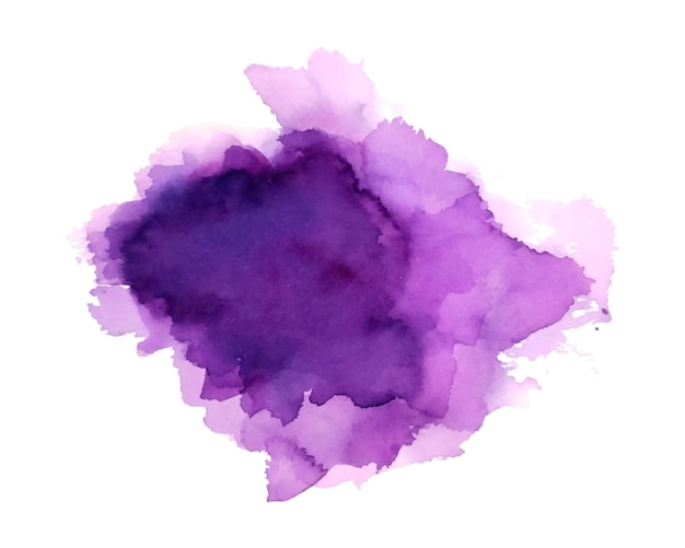 diseño de fondo de salpicaduras de tinta de color púrpura de estilo grungy