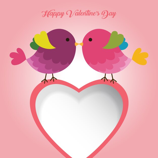Diseño de fondo de san valentín