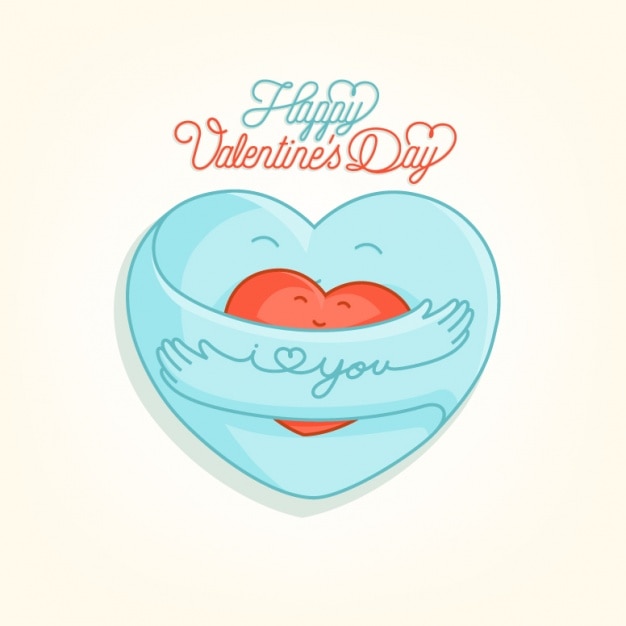 Vector gratuito diseño de fondo de san valentín