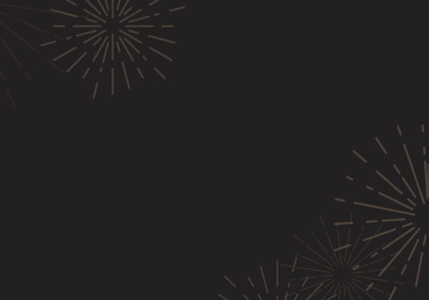 Diseño de fondo Sunburst en vector negro