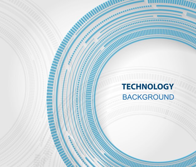 Diseño de fondo tecnológico