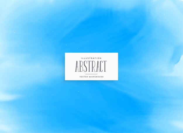 Diseño de fondo de textura de acuarela azul