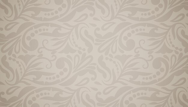 diseño de fondo de textura floral decorativa clásica