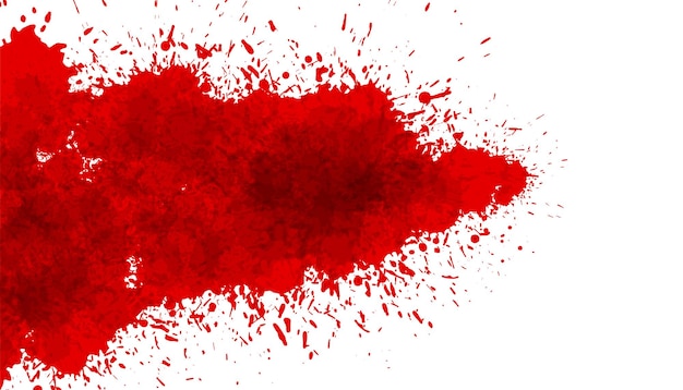 Diseño de fondo de textura de mancha de sangre desordenada y sucia