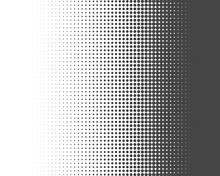 Vector gratuito diseño de fondo de textura de medio tono negro y blanco abstracto