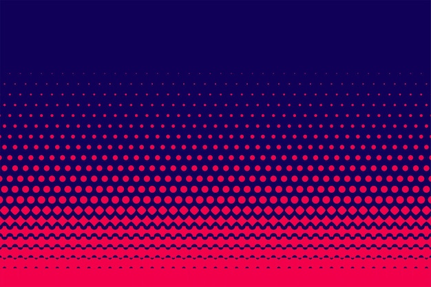 diseño de fondo de textura punteada de medio tono de estilo vintage