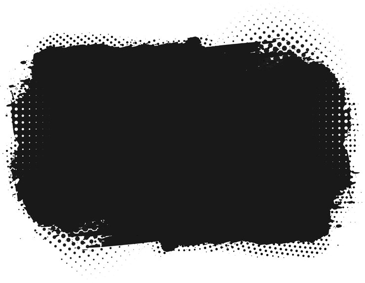 Diseño de fondo de textura de salpicadura de semitono abstracto grunge