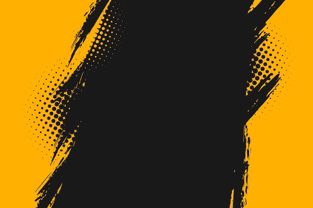 Diseño de fondo de textura de salpicaduras de medio tono grunge abstracto