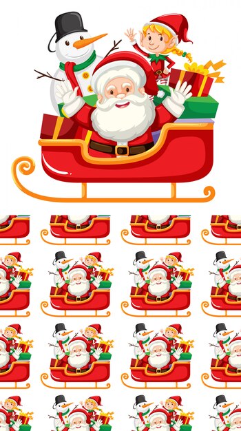 Diseño de fondo transparente con tema navideño