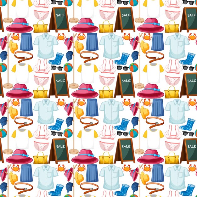 Diseño de fondo transparente con tema de tela sobre fondo blanco