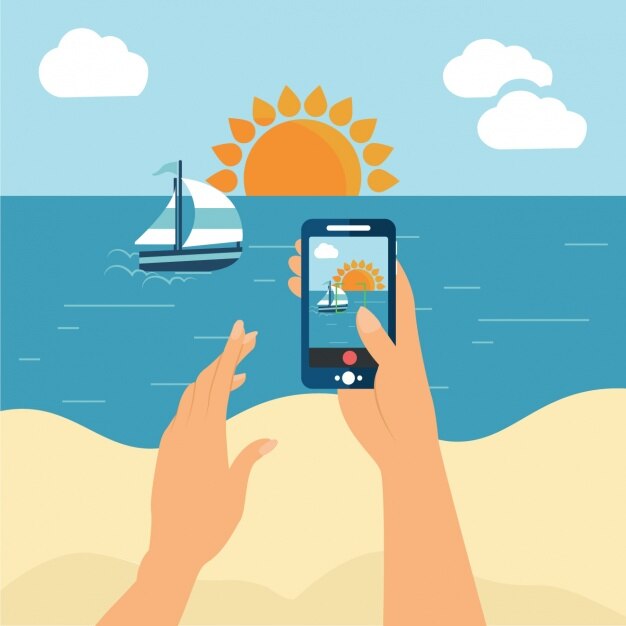 Diseño de fondo de verano