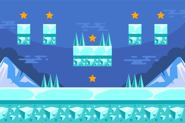 Diseño de fondo de videojuegos