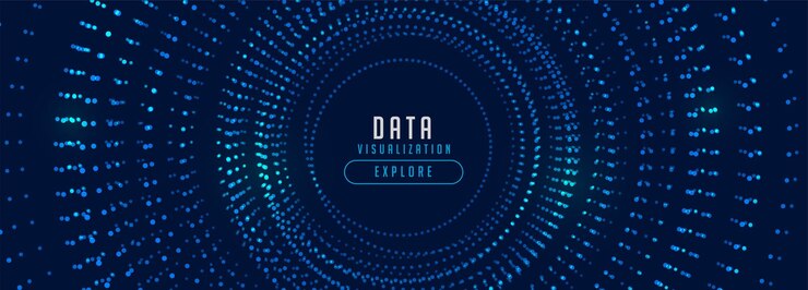 Vector gratuito diseño de fondo de visualización de datos tecnológicos futuristas
