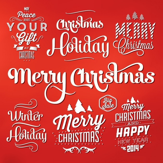 Diseño de frases de navidad