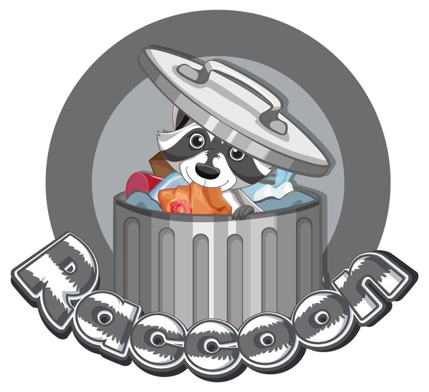 Diseño de fuente para mapache