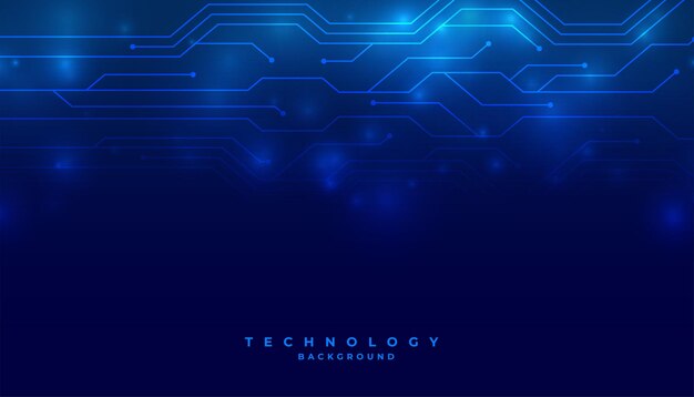 diseño futurista de papel de pared de la línea de circuitos técnicos de la red web