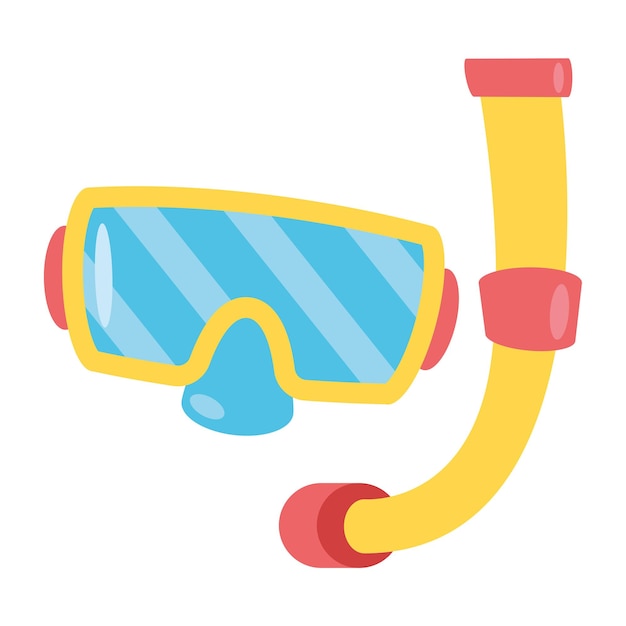 diseño de gafas de snorkel