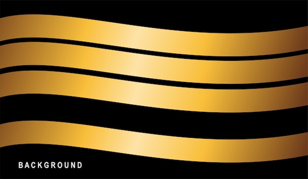 Diseño de gradiente de onda de fondo de lujo