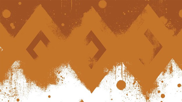 diseño gráfico naranja