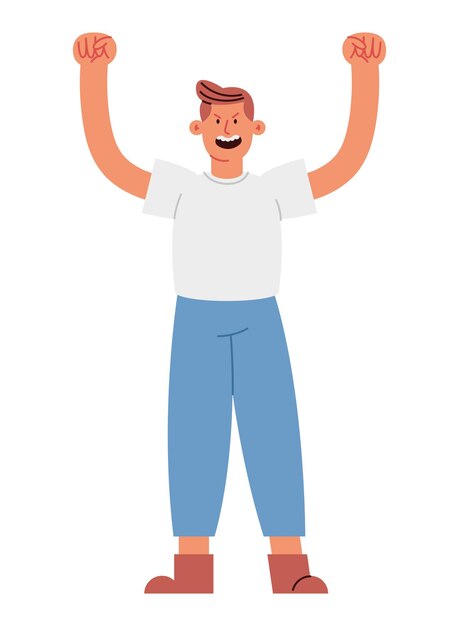 diseño de hombre activista