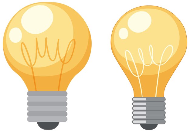Diseño de icono de bombilla