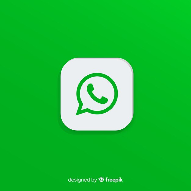 Diseño de icono de whatsapp