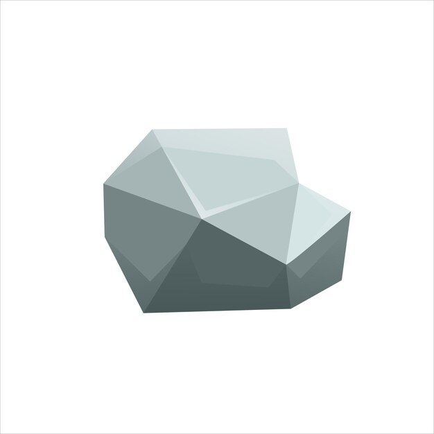 Diseño de ilustración de roca