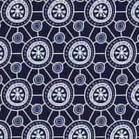 Vector gratuito diseño de ilustraciones de patrones de garabateo zen