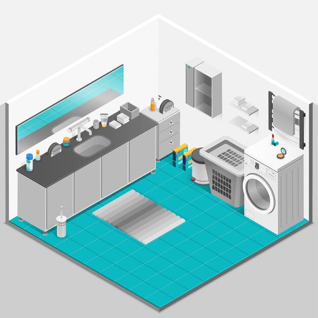Diseño de interiores de baño