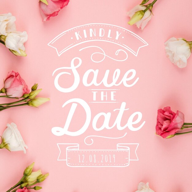 Diseño de letras de boda